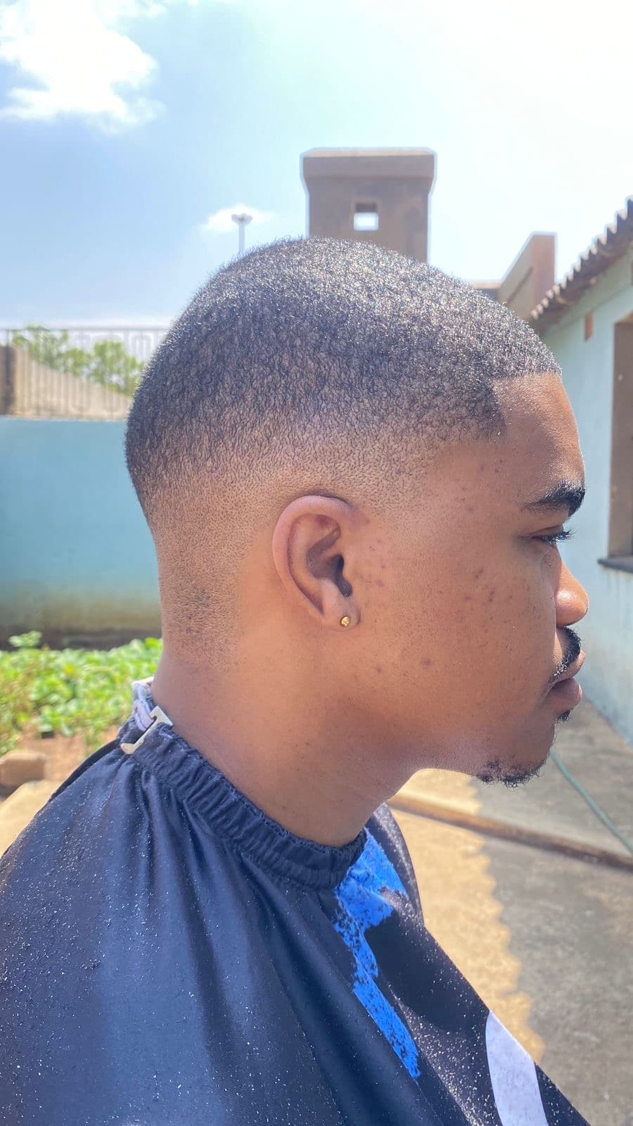 Adult fade haircut example